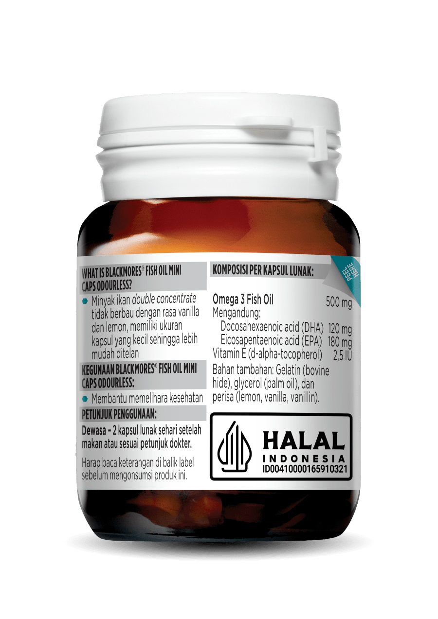 Oil 1000mg Blackmores Vitamin Manfaat Blackmores Fish Oil